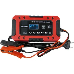 Зарядний пристрій Foxsur FBC1206F Red [175025]