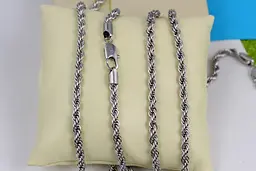Цепь Xuping Jewelry канатик 60 см 4 мм серебристая