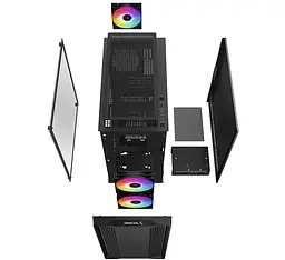 Корпус Deepcool CC360 ARGB без БЖ (R-CC360-BKAPM3-G-1) Без БП - мініатюра 11