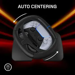Док-станція Gioteck FR5 Racing Wheel Dock для DualSense і Dual Edge Controller на PS5, ПК і Steam Deck - мініатюра 3