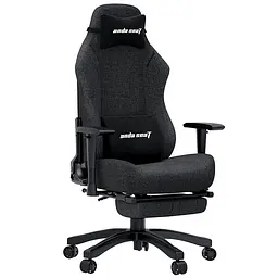 Крісло ігрове Anda Seat Luna Pro Size L Dark Gray Fabric (AD18T-44-GB-F) - мініатюра 2