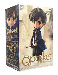 Фігурка Q Posket Fantastic Beasts Newt Scamander Фантастичні тварини Ньют Саламандер 14 см Q FB NS 14 A - мініатюра 3