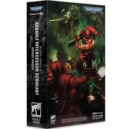 Фігурка Warhammer 40K Assault Intercessor Sergeant - Blood Angel - Artist Proof 7in (Вархамер 40К) - мініатюра 9