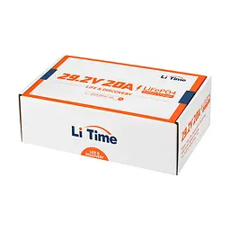 Зарядний пристрій для акумуляторних батарей LiFePO4 29.2V/20A LiTime L24V20A-BCHA-X (44-00539) - мініатюра 12
