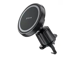 Автомобільний тримач для смартфона Proove Carbon Magnetic Air Outlet Car Mount Black (CHCM00000001)