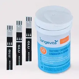 Тест-смужки Longevita Family 200 шт. (4х50 шт.) - мініатюра 3