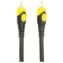 Кабель мультимедійний 1xRCA M to 1xRCA M 1.5m PowerPlant (CA911721)