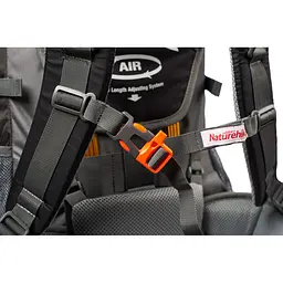 Рюкзак туристичний Naturehike NH70B070-B, 70 л + 5 л, чорно-сірий - мініатюра 17