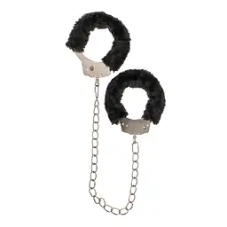 Поножі Plush Leg Cuffs Black - мініатюра 1