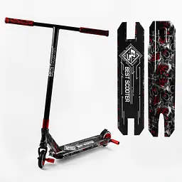 Самокат трюковий Best Scooter 72х13х58 см Різнобарвний 000231676 - мініатюра 2