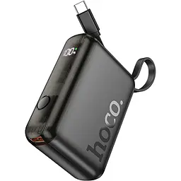 Зовнішній акумулятор Hoco J139 Hero USB-C 10000mAh 22.5W Black [123629] - мініатюра 2