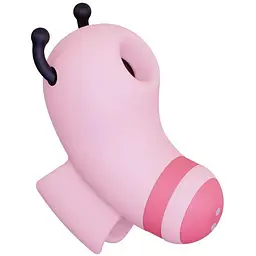 Вакуумний стимулятор з мікрострумами CuteVibe Beebe Pink на палець - мініатюра 4