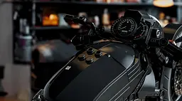 Конструктор Nifeliz Мотоцикл V-Road Street Muscle Bike (NF10348) - мініатюра 8