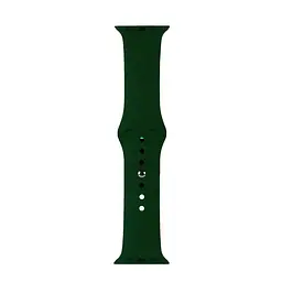 Ремінець Silicone Apple Watch 42/44/45/46/49 мм Pine Forest Green L - мініатюра 2