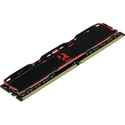 Модуль пам'яті DDR4 Goodram Iridium X 8GB 3200MHz Black (IR-X3200D464L16SA/8G) [148726] - мініатюра 2