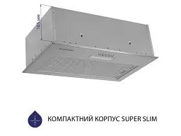 Витяжка Minola HBI 5614 I 1000 LED - мініатюра 2