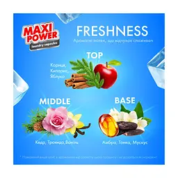 Капсули для прання Maxi Power Freshness 11 шт. (4823098414964) - мініатюра 2