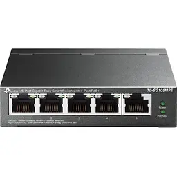 Комутатор, TL-SG105MPE TP-LINK - мініатюра 2