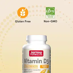 Вітамін D3 Jarrow Formulas 25 мкг 1000 МО 100 капсул - мініатюра 4