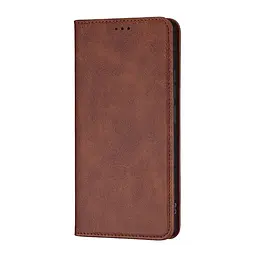 Чохол-книжка Premium Xiaomi Redmi Note 13 Pro 4G/Poco M6 Pro 4G Dark Brown