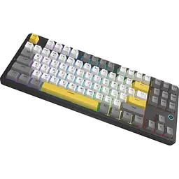 Клавіатура Ajazz AK870 V2 Flying Fish Switch Black/Grey/Yellow (AK870-V2-FF-BGY) [156875] - мініатюра 4