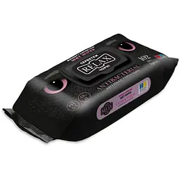 Вологі серветки Relax Tissue Black Антибактеріальні 102 шт. (4820237500984)