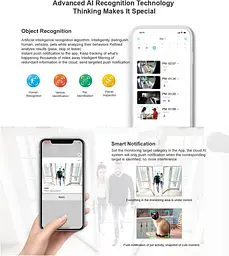 Внутрішня Wi-Fi камера UNIYWELL з поворотом, нічним баченням та аудіо - мініатюра 7