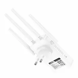 Портативний модем Репітер HOCO HI35 підсилювач Wi-Fi сигналу на 4 антени WiFi4, 300Mbps, 2.4 ГГц Чорний - мініатюра 6