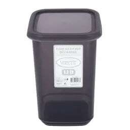 Ємність для сипучих продуктів Violet House Transparent Black 1.1 л (0298 Transparent Black) - мініатюра 2
