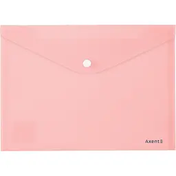 Набір папок А5 Axent Pastelini на кнопці 12 шт. рожеві (1522-10-A)