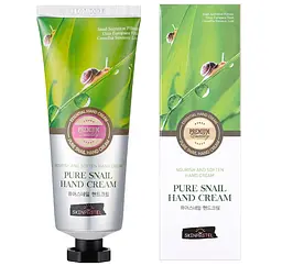 Крем для рук Skinpastel Premium Pure Snail, зволожувальний, 100 мл - мініатюра 2