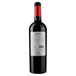 Вино Covinca Terrai OVG, червоне сухе, 14%, 0,75 л (8000014946562) - мініатюра 2