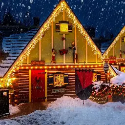 Вулична гірлянда бахрома 14.5м 300 LED - мініатюра 7