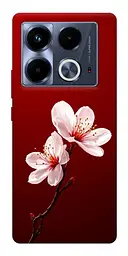 Чохол Demsky Sakura red для Infinix Note 40 4G