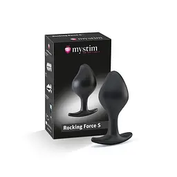 Mystim Rocking Force S - Силіконова анальна пробка для електростимулятора, 10х3,7 см - мініатюра 7