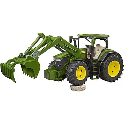 Іграшкова машинка Bruder Трактор John Deere 7R 350 з навантажувачем 1:16 (03151) - мініатюра 2