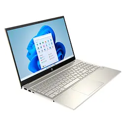 Ноутбук HP Pavilion 15-eg3012ua 15.6' FHD IPS AG, Intel i3-1315U, 16GB, F1024GB, UMA, DOS, золотистий (826T6EA) - мініатюра 3