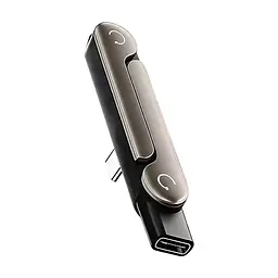 Переходник USB Type-C на Type-C 240W со складывающейся подставкой black