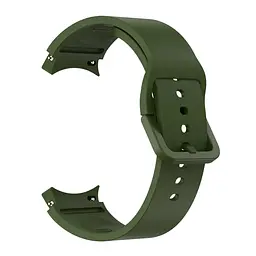 Браслет Color Angle для Samsung Galaxy Watch 6 - зелений ширина кріплення 20мм силікон Watchbands (W29-7WB5646433) - мініатюра 3