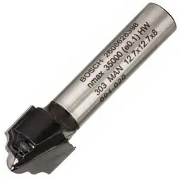 Фреза профільна H Bosch 8 мм, 12,7×12,4×46 мм, R2,4