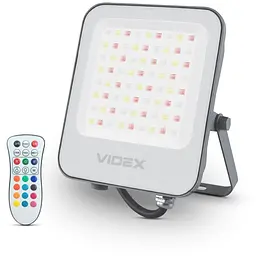 Прожектор Videx LED 50W RGB 220V (VL-F3-50-RGB) - мініатюра 2