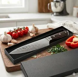 Ніж шеф кухаря Bohmаnn BH 5201 damascus VG-10 steel 67 шарів - мініатюра 3