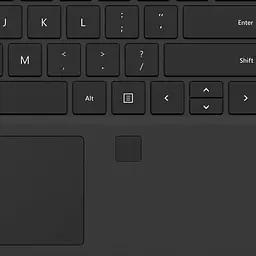 Клавiатура Microsoft Surface Pro 1755 Type Cover with Fingerprint ID Black (GKG-00021) - мініатюра 5