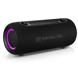 Колонка портативна 2.0 X-725 Black, 2 x 7.5 Вт REAL-EL teh0021014