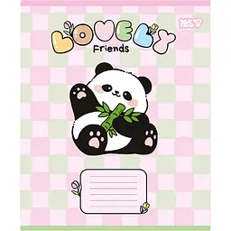 Набір зошитів Yes Lovely Friends 12 аркушів у лінію 25 шт. (768643) - мініатюра 4