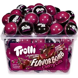 Цукерки мармелад Trolli Flavor Bomb Cherry Cola 60 шт. 1.128 кг