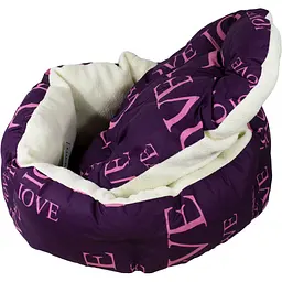 Лежак-Подушка Luсky Pet Арчі №3, фіолетовий, 55x65 см - мініатюра 2