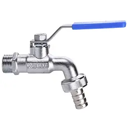 Кран Arco кульовий для поливу 1/2″ 0413 Nano AntiLime довга ручка - мініатюра 2