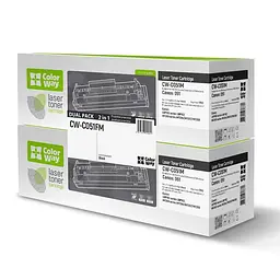 Картридж Colorway (Colorway-C051FM) Canon LBP162/MF269/MF267/MF264 Чорний (Canon 051) Dual Pack