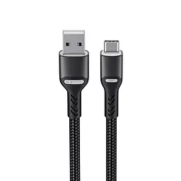 Кабель USB - USB-C HAVIT HV-CB6217 3A 1м Black HAVIT (27810-000) - мініатюра 2